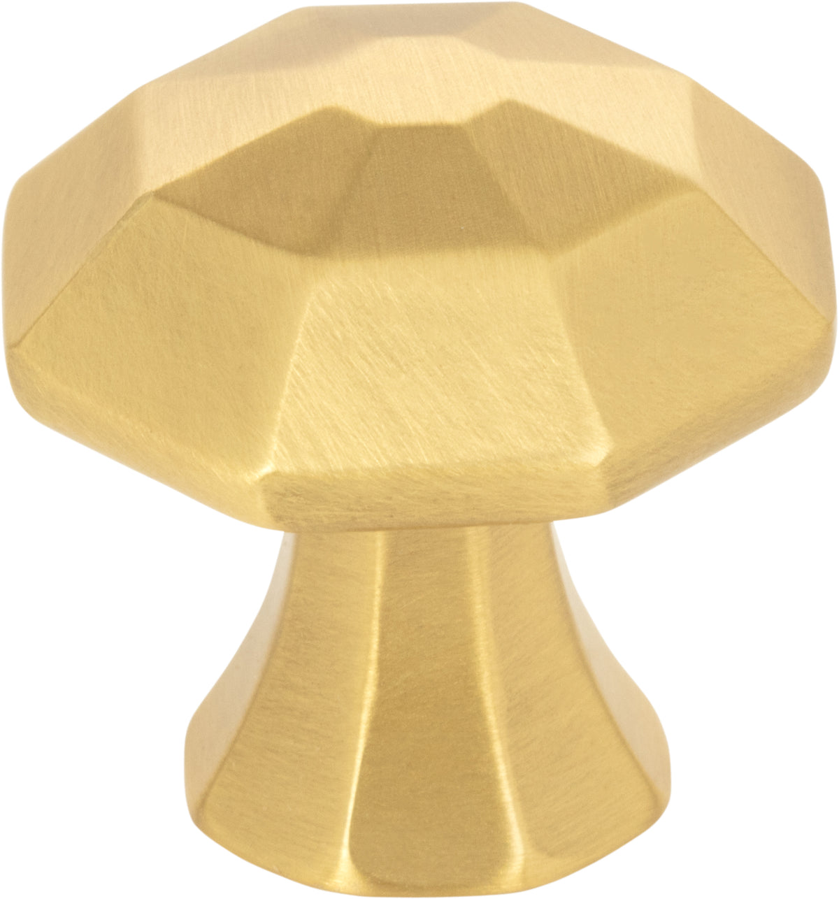 Jeffrey Alexander Wheeler Handle in Brushed Gold, Knob
