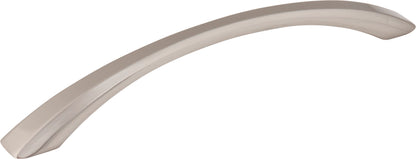 Jeffrey Alexander Wheeler Handle in Satin Nickel, 6 1/4"