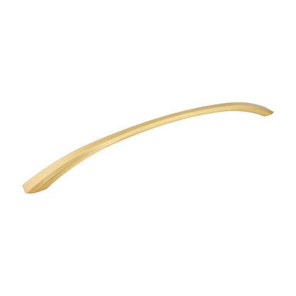 Jeffrey Alexander Wheeler Handle in Brushed Gold, 18" Appliance Handle