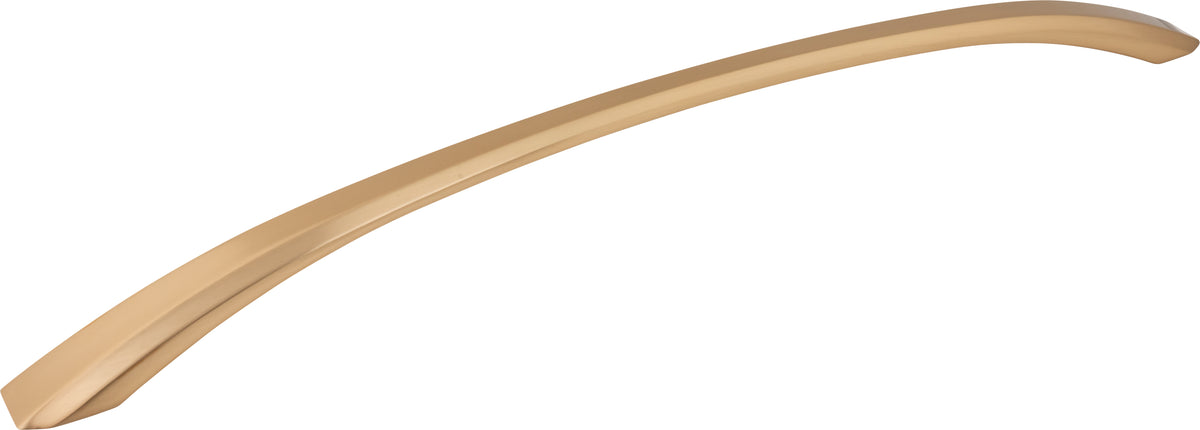 Jeffrey Alexander Wheeler Handle in Satin Bronze, 18" Appliance Handle