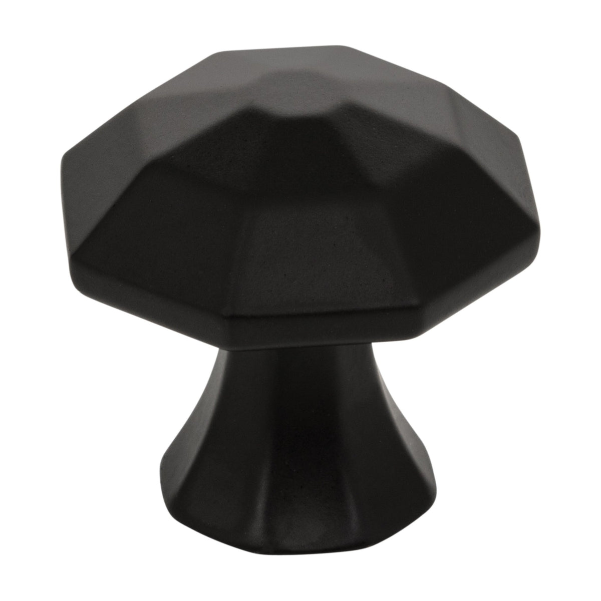 Jeffrey Alexander Wheeler Handle in Matte Black, Knob