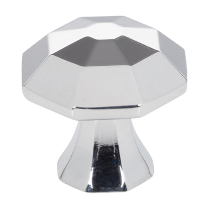 Jeffrey Alexander Wheeler Handle in Polished Chrome, Knob