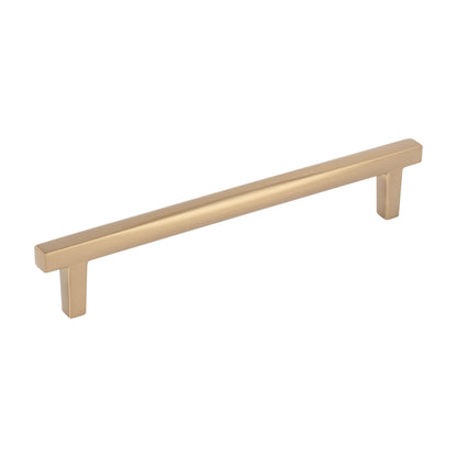 Jeffrey Alexander Whitlock Handle in Satin Bronze, 6 1/4"