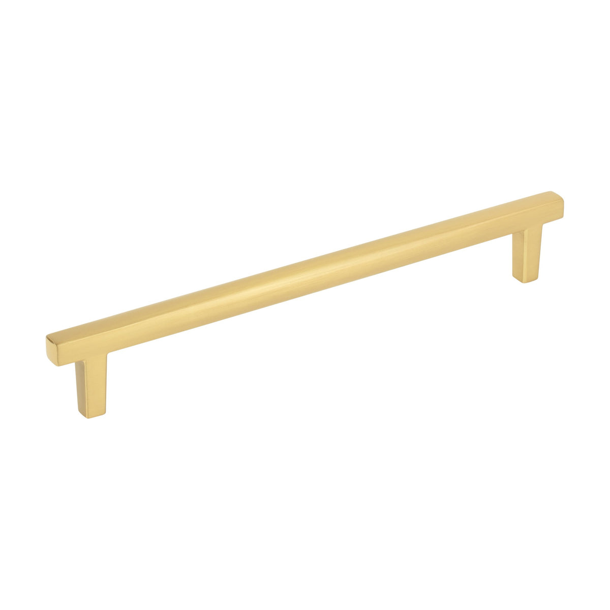 Jeffrey Alexander Whitlock Handle in Brushed Gold, 7 1/2"