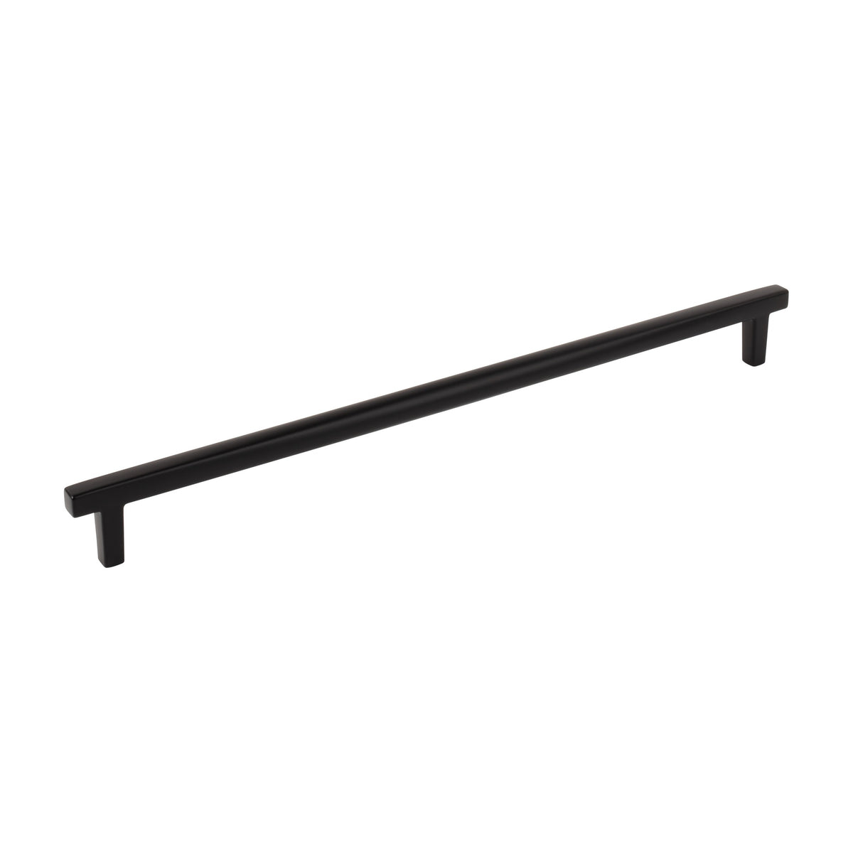 Jeffrey Alexander Whitlock Handle in Matte Black, 12"