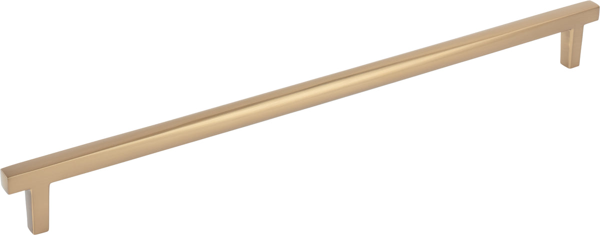 Jeffrey Alexander Whitlock Handle in Satin Bronze, 12"