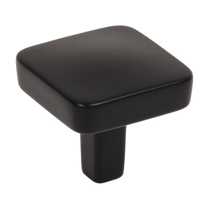 Jeffrey Alexander Whitlock Handle in Matte Black, Knob