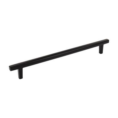 Jeffrey Alexander Whitlock Handle in Matte Black, 12" Appliance Handle