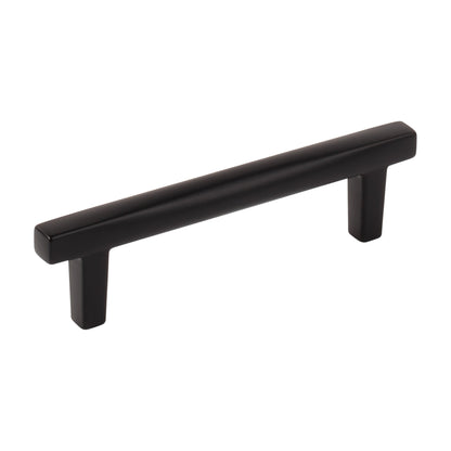 Jeffrey Alexander Whitlock Handle in Matte Black, 3 3/4"