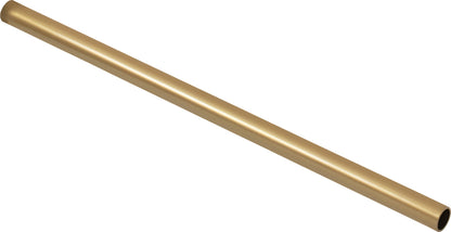 Jett Round Steel Closet Rods in Gold