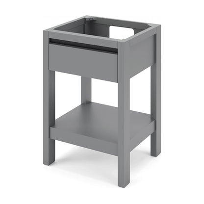 Jubilee 24" Single Bowl Freestanding Bathroom Vanity, Grey
