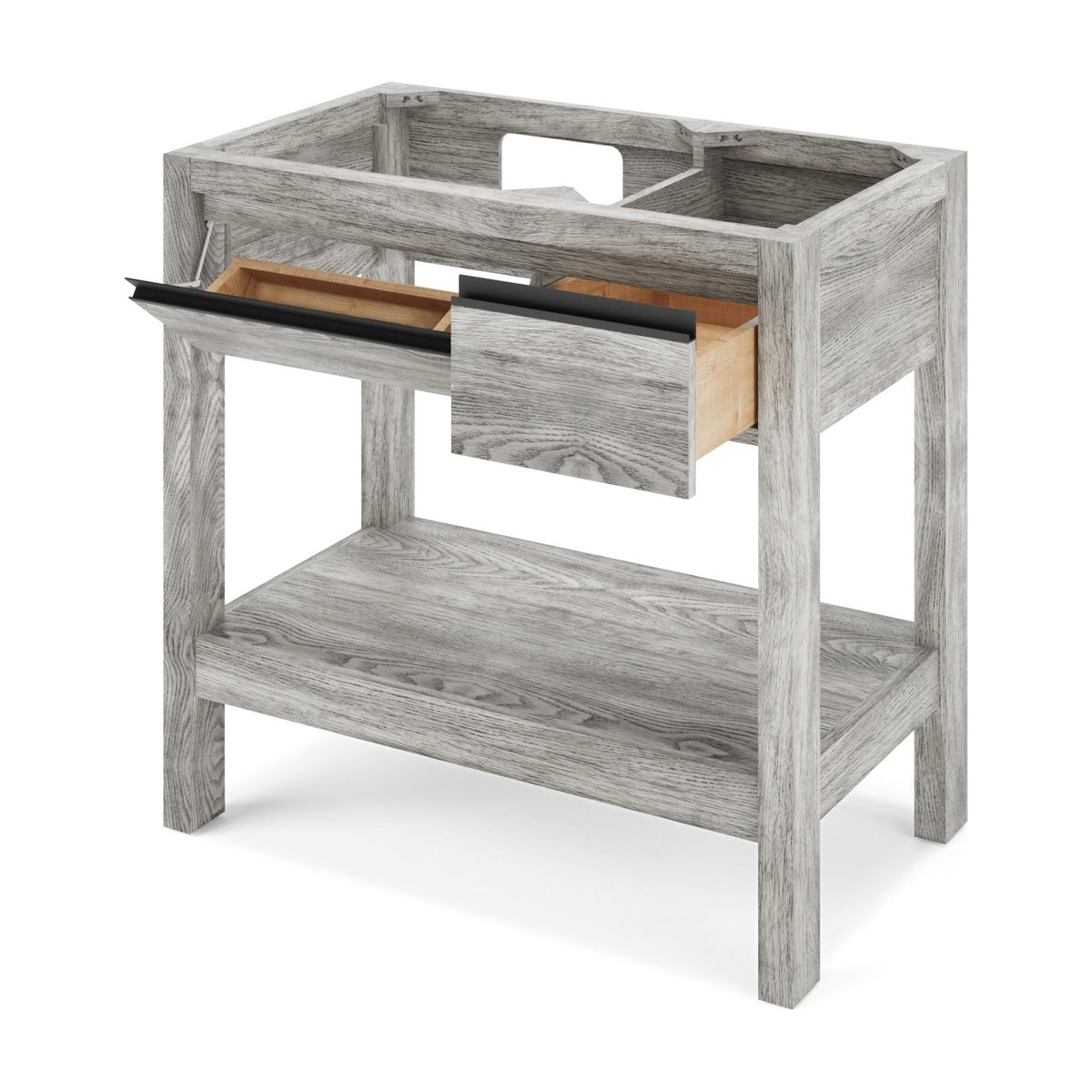 Jubilee 36" Left Offset Bowl Freestanding Bathroom Vanity, alternate view