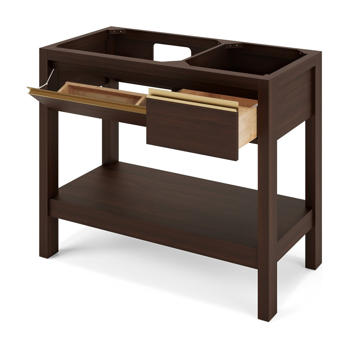 Jubilee 42" Left Offset Bowl Freestanding Bathroom Vanity, alternate view