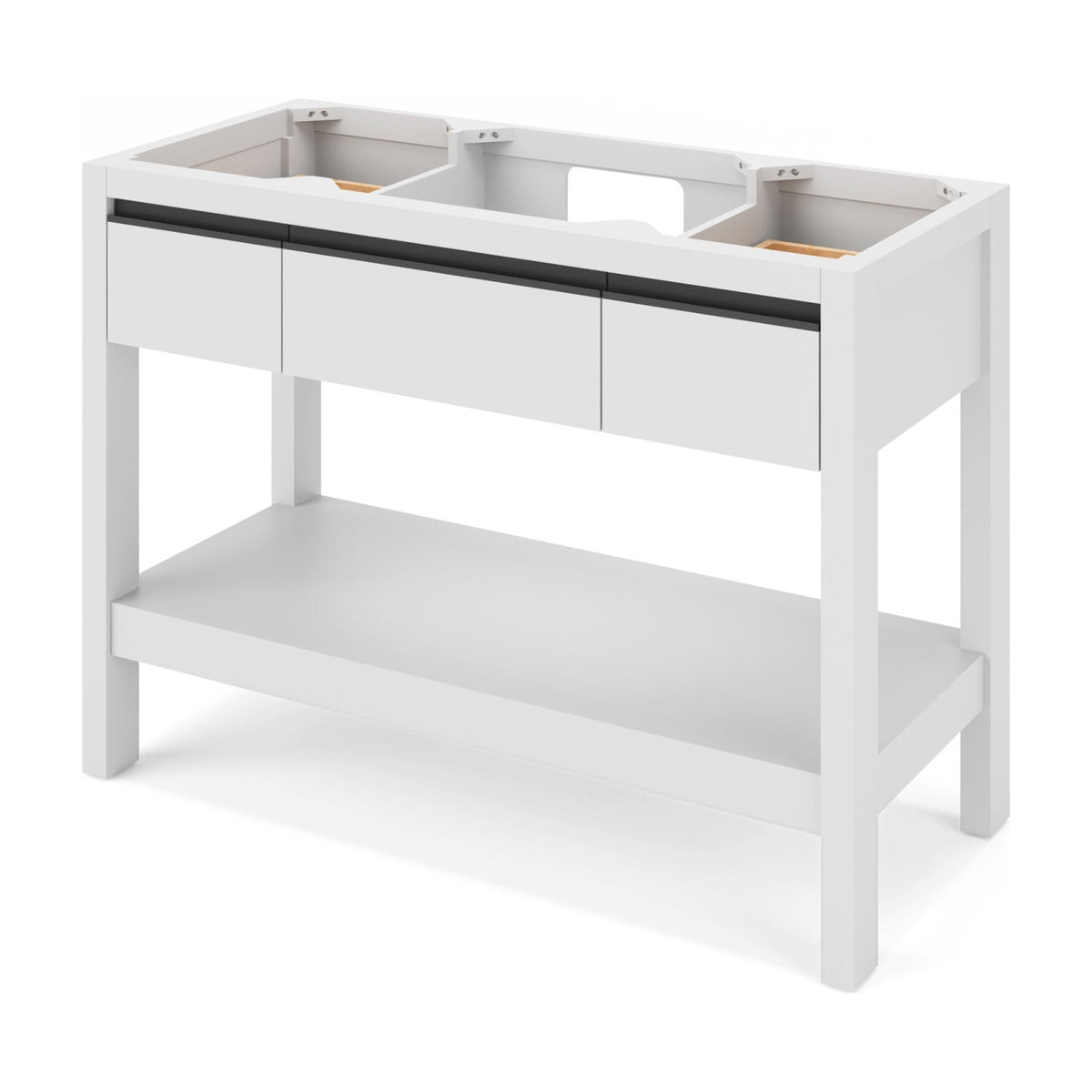 Jubilee 48" Single Bowl Freestanding Bathroom Vanity, White