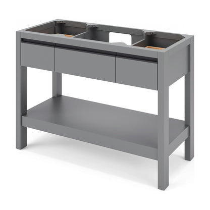 Jubilee 48" Single Bowl Freestanding Bathroom Vanity, Grey