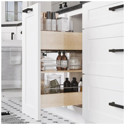 Kamiko 8" "No Wiggle" Soft-close Vanity Cabinet Pullout