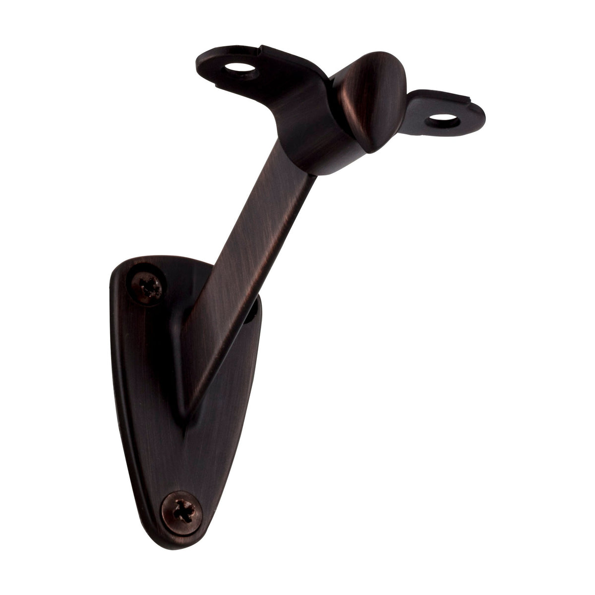 KasaWare 3-3/8" Heavy Duty Handrail Bracket, Brushed Oil Rubbed Bronze