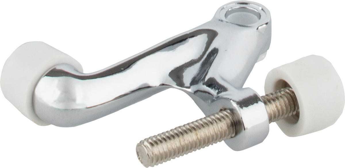 KasaWare Hinge Pin Door Stop, 2-Pack, Polished Chrome