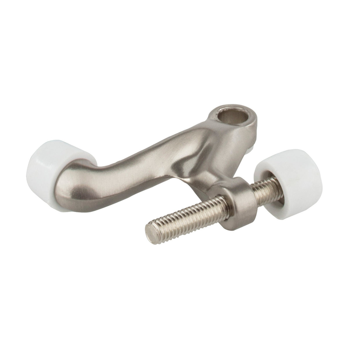 KasaWare Hinge Pin Door Stop, 2-Pack, Satin Nickel