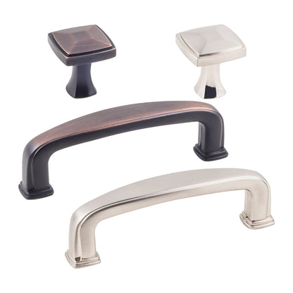 KasaWare K121 Handle knob and pull in both finishes