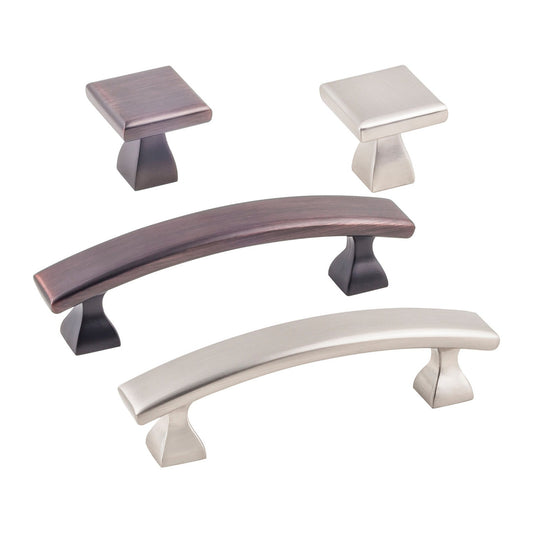 KasaWare K313 Handle knob and pull in both finishes