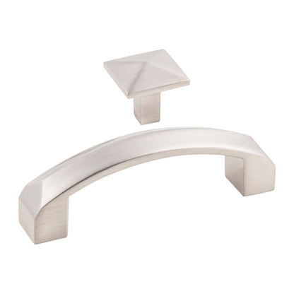 KasaWare K441 Handle knob and pull in Satin Nickel