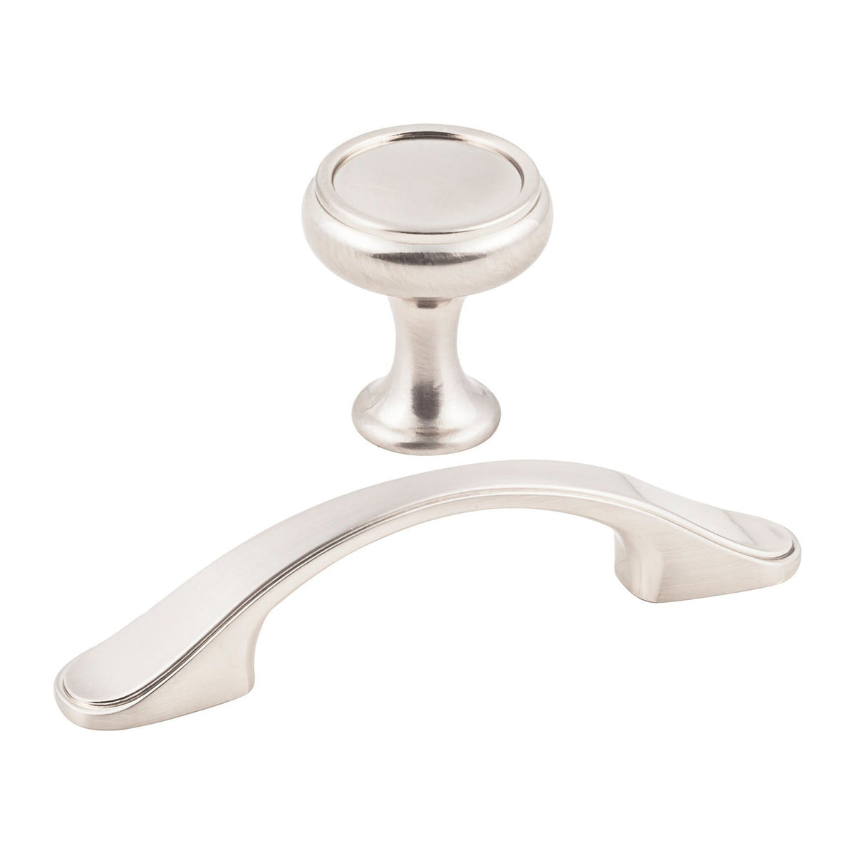KasaWare K634 Handle knob and pull in Satin Nickel