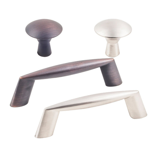 KasaWare K755 Handle knob and pull in both finishes