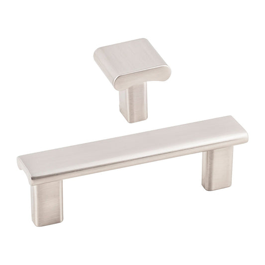 KasaWare K940 Handle knob and pull in Satin Nickel