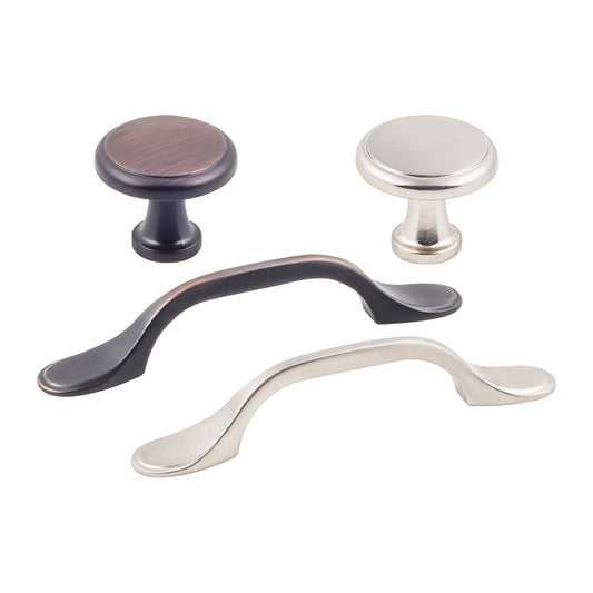 KasaWare K997 Handle knob and pull in both finishes