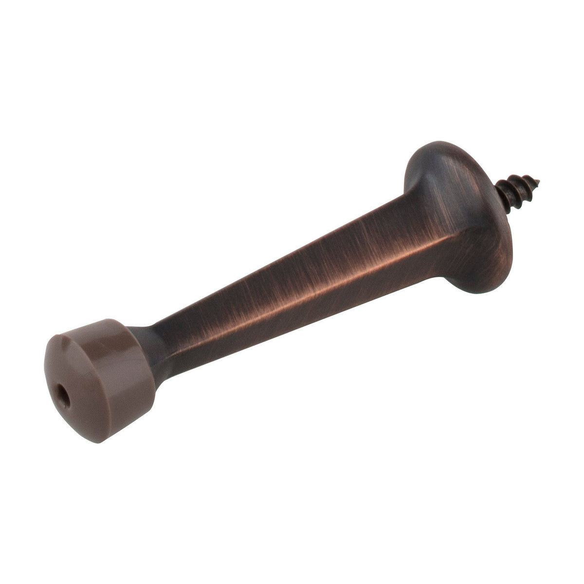 KasaWare Rigid Door Stop, 2-Pack, Brushed Oil Rubbed Bronze