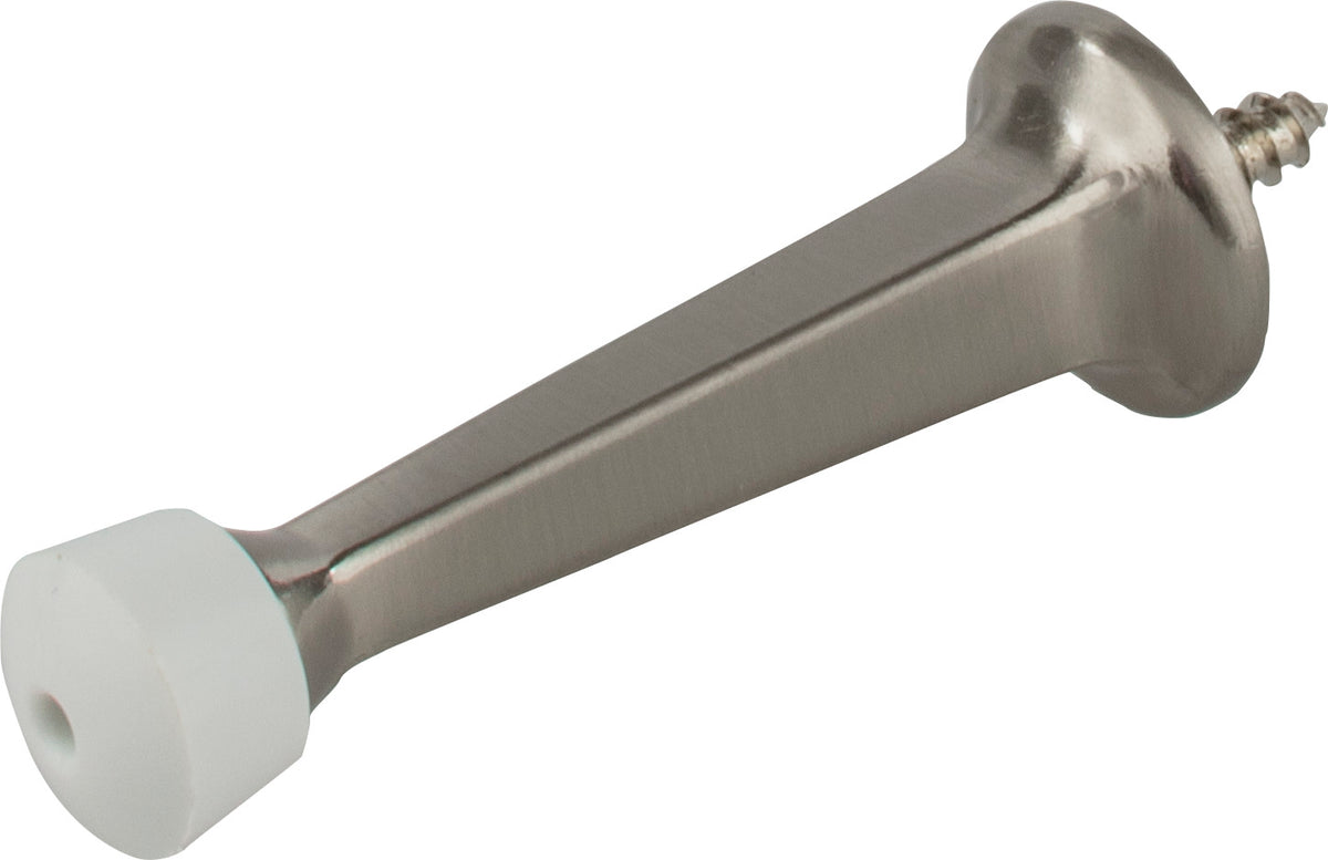 KasaWare Rigid Door Stop, 2-Pack, Satin Nickel