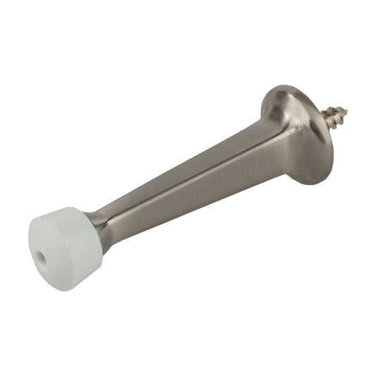 KasaWare Rigid Door Stop, 2-Pack in Satin Nickel