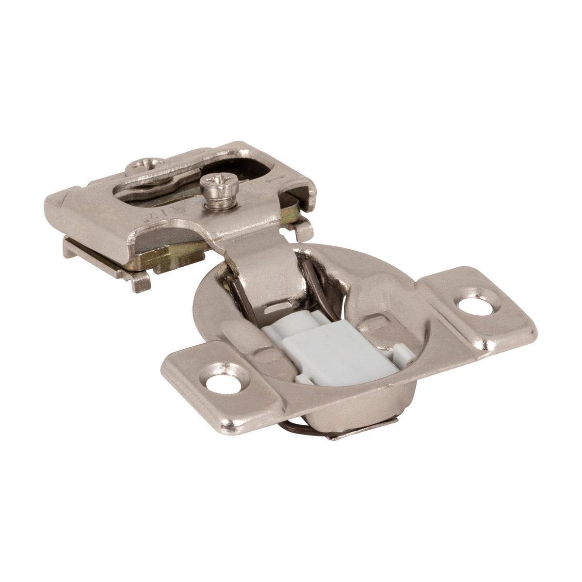 KasaWare Soft-Close Compact Hinge, 2-Pack, 1/2"