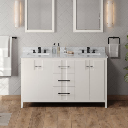 Katara 60" Double Bowl Freestanding Bathroom Vanity, alternate view