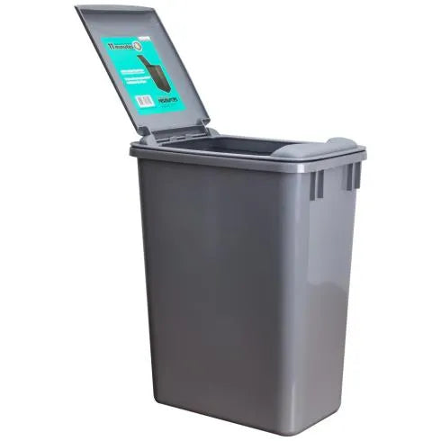 Keilani Box of 4 Quart Plastic Waste Containers