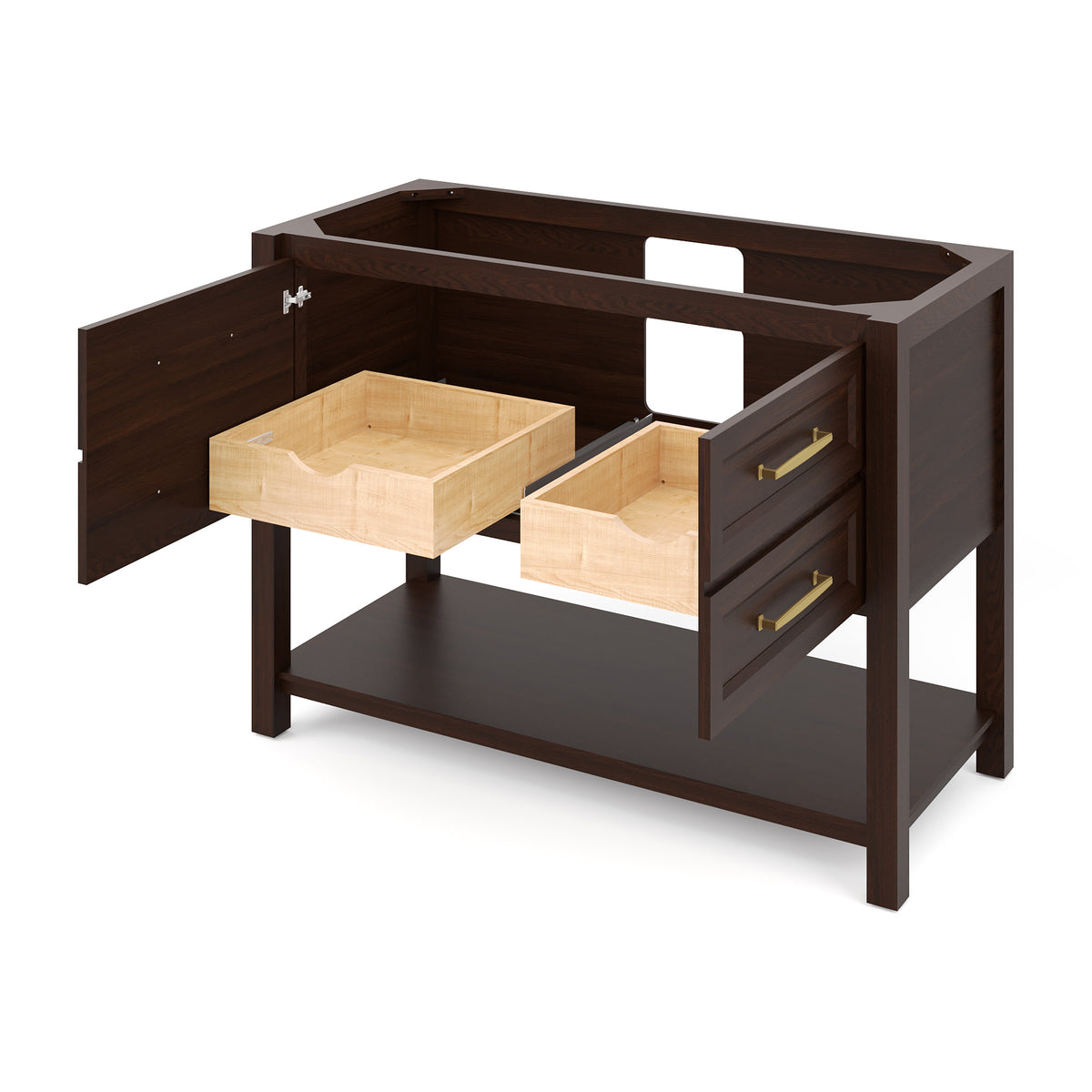 Kipling 48" Single Bowl Freestanding Bathroom Vanity, alternate view