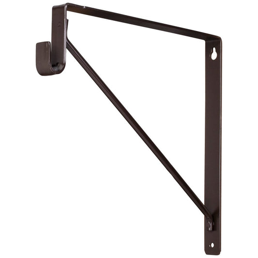 Lainey Shelf Bracket with Rod Support