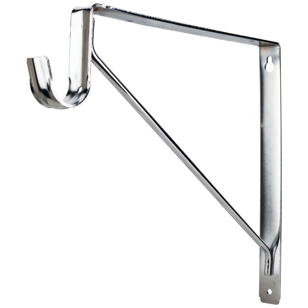 Lainey Shelf Bracket with Rod Support