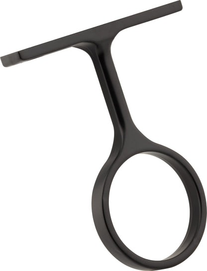 Leandro Center Support Bracket for Closet Rods in Matte Black