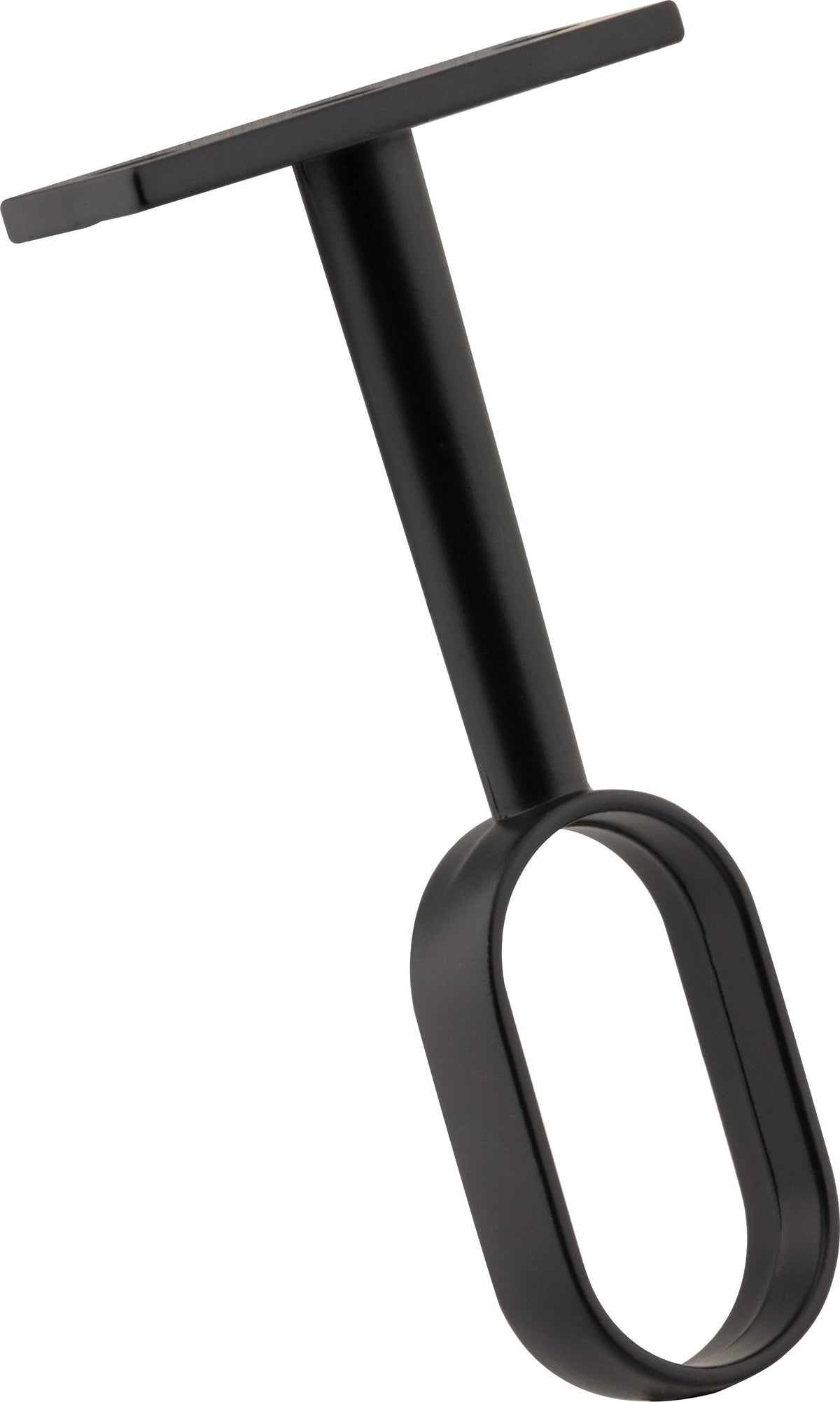 Leandro Center Support Bracket for Closet Rods in Matte Black