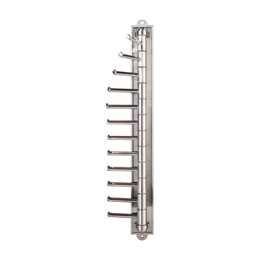 Leocadia Cascading Tie Rack in Satin Nickel