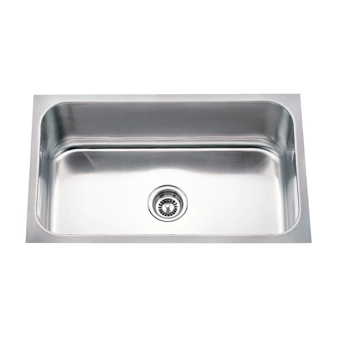 Leopold 30" Stainless Steel Undermount Kitchen Sink, Stainless Steel
