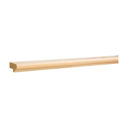 Light Rail Moulding, 1-1/2" x 13/16" x 8 ft stick