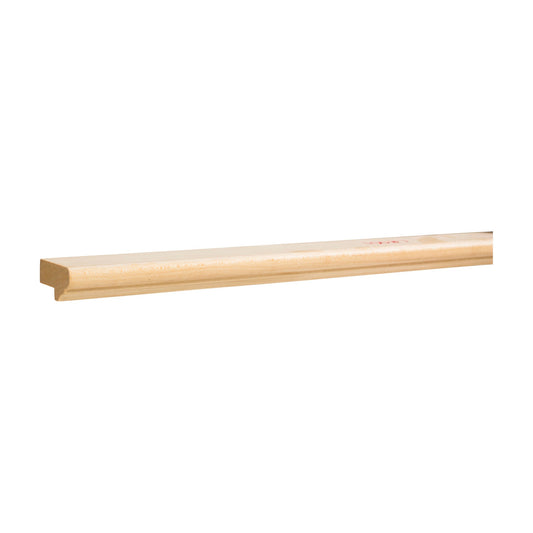 Light Rail Moulding, 1-1/2" x 13/16" x 8 ft stick
