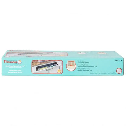 Lipa Plastic Tip-Out Tray Kit for Sink Front