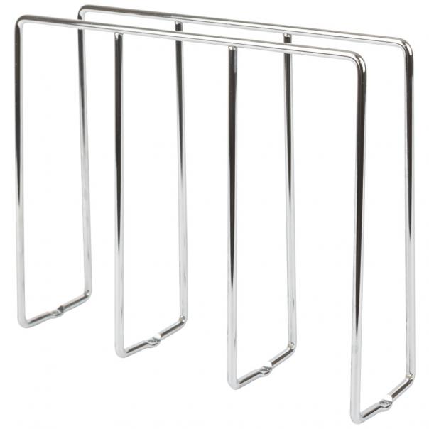Luan Polished Chrome U-Shaped Tray Divider