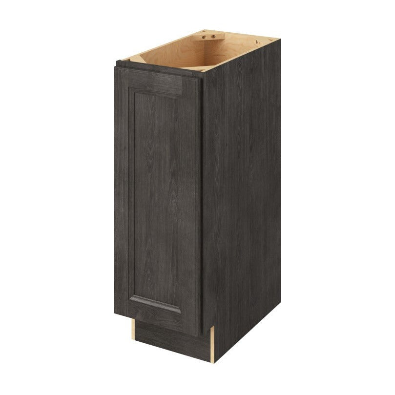Maui 12" Freestanding Bathroom Vanity Side Cabinet with Full Height Door, Slate