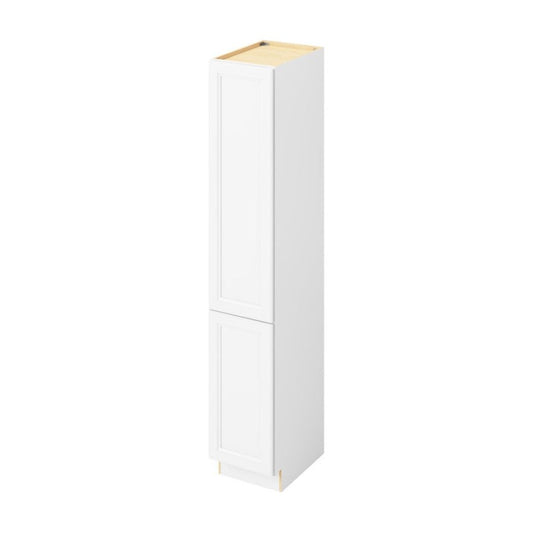 Maui 15" x 84" Linen Cabinet, Polar White