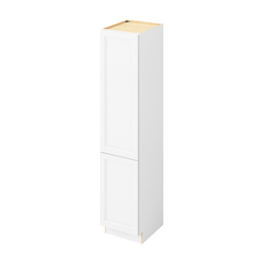 Maui 18" x 84" Linen Cabinet, Polar White